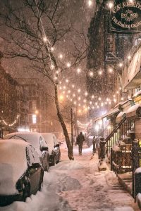 New York in winter